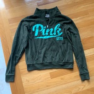 Green Victoria’s Secret Pink Sweatshirt
